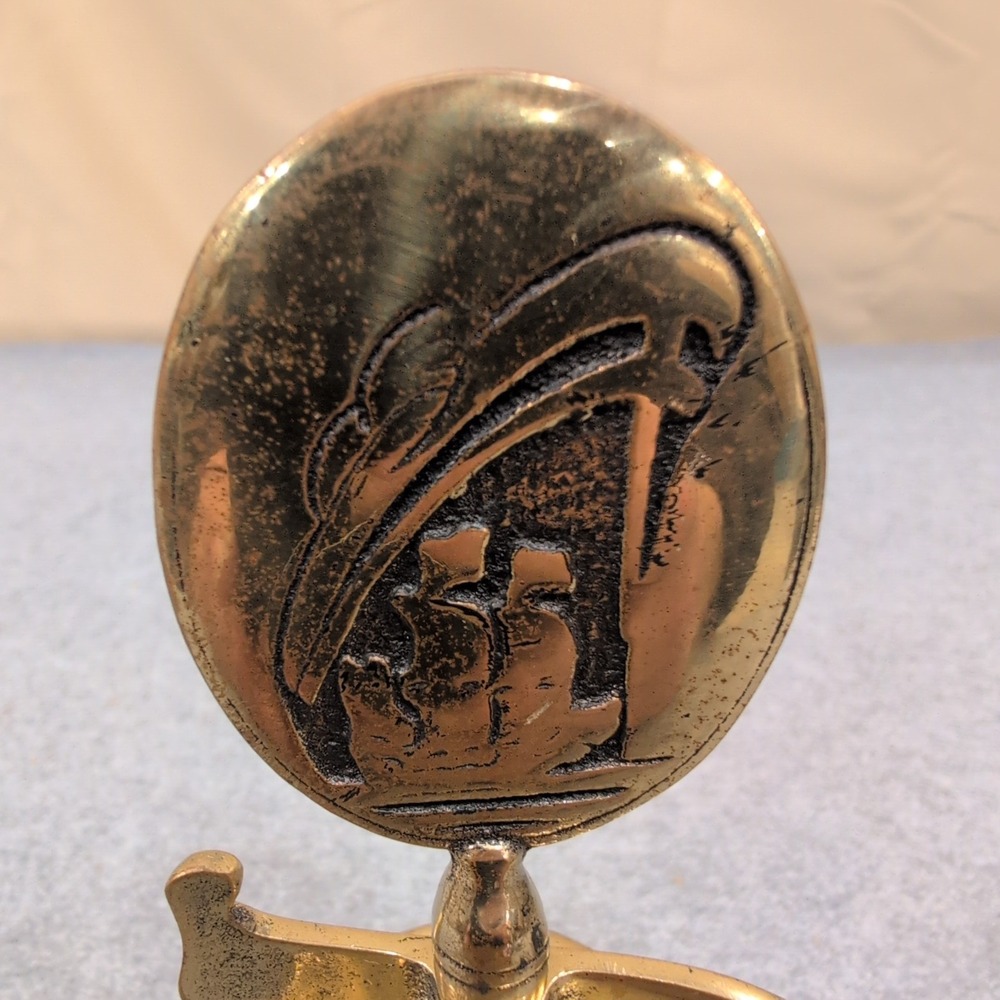 Vintage‎ Brass Holland America Noordam 6" Brass Bell - Cruise Line Ship Nautical - Picture 4 of 7
